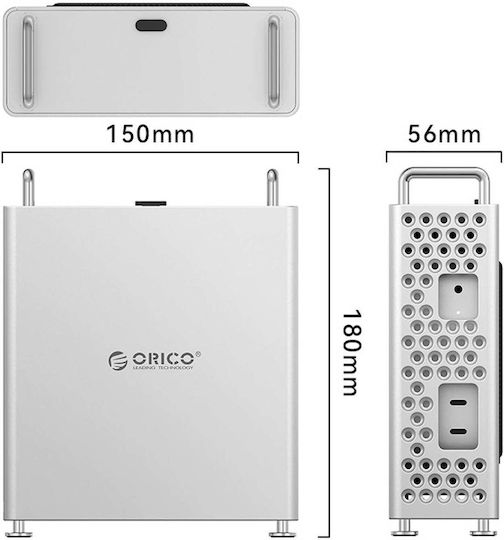 Orico MS10-SV-EP Silber