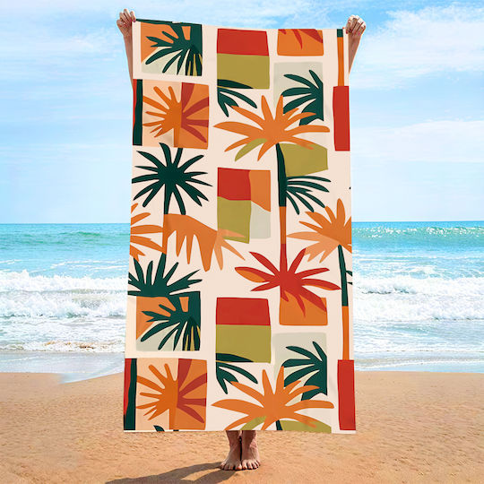 Πετσέτα Microfiber Σώματος Μπεζ 140x70εκ.