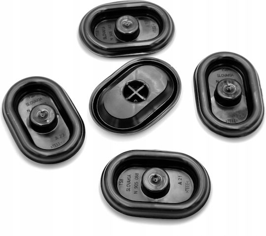 10x Dop Podea Prag Subcaroserie 25x45 Vw Audi Seat