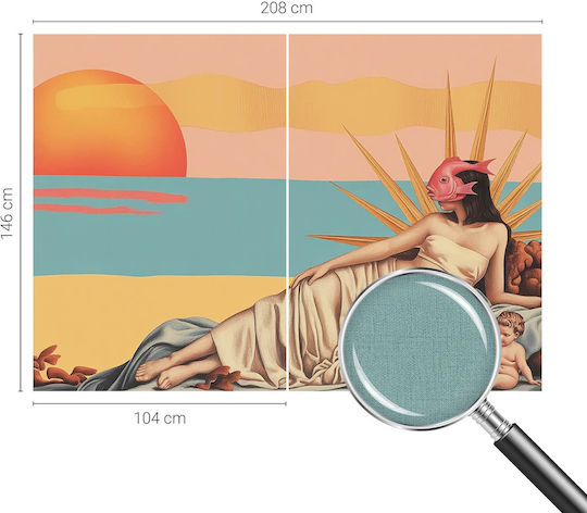 Tapet Autocolant De Perete 208x146cm