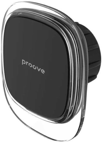 Proove Car Mobile Mount with Magnet & Wireless Charging Black