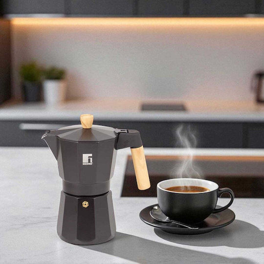 Bergner Boj Espressokocher Für Den Herd Braun