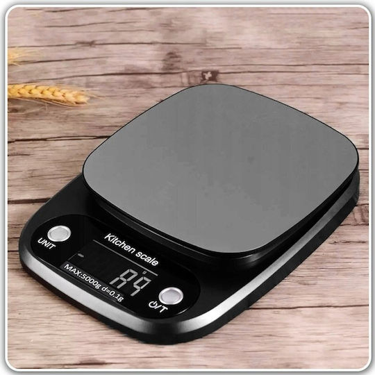 LTC Audio Digitale Küchenwaage bis 5kg Silber