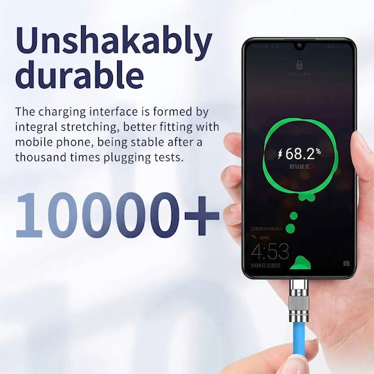 Leewello Leewello USB Typ-C Kabel Männlich Blau 3m 783089