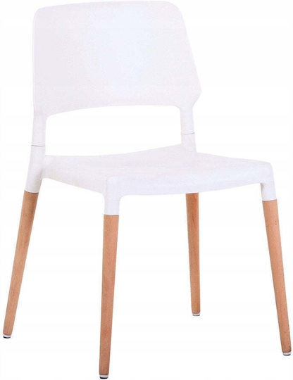 Wooden Dining Chair White
