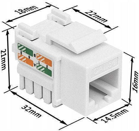 Inne Keystone RJ45 Kat.5e 1 Stück