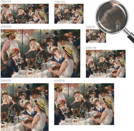Αυτοκόλλητη Ταπετσαρία Τοίχου 104x70cm