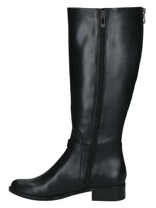 Leather Women's Boots Black