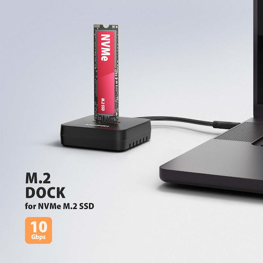 Axagon Festplatten-Dockingstation für SATA M.2 (2230) mit USB-C / USB 3.2 / Thunderbolt (ADSA-M2C11L)