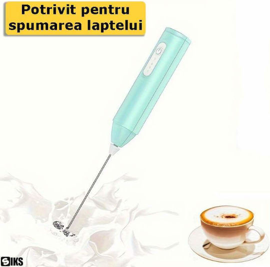 Aparat de făcut frappe de mână cu baterie gri