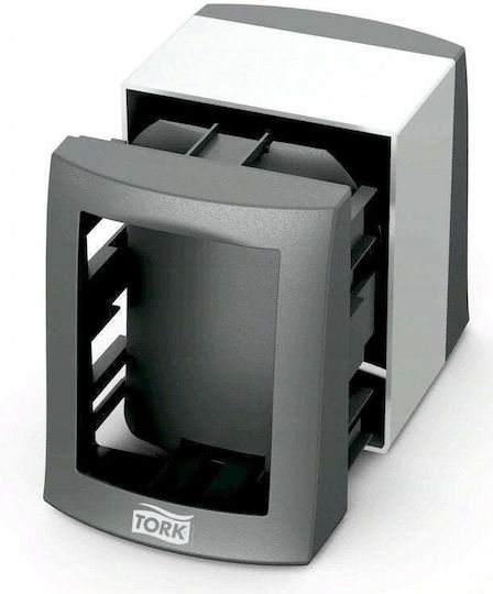 Tork Държач за салфетки Металик Сив 15x11см