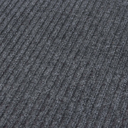 Strado Fußmatte aus Gummi Grau 60x90cm Grau