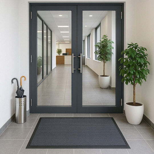 Strado Strado Fußmatte aus Gummi Grau 60x90cm