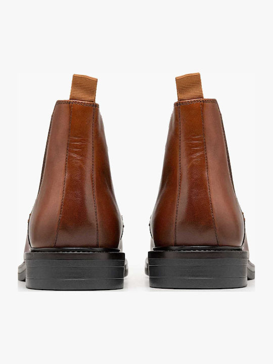 Herrenstiefel Leder Tabac Braun