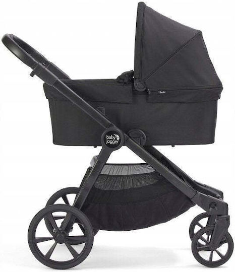 Baby Jogger Бебешка количка 2 в 1 Подходяща за новородено Черна