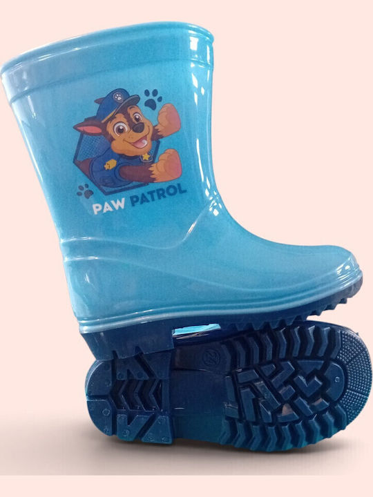 Детски гумени ботуши Paw Patrol Светлосини