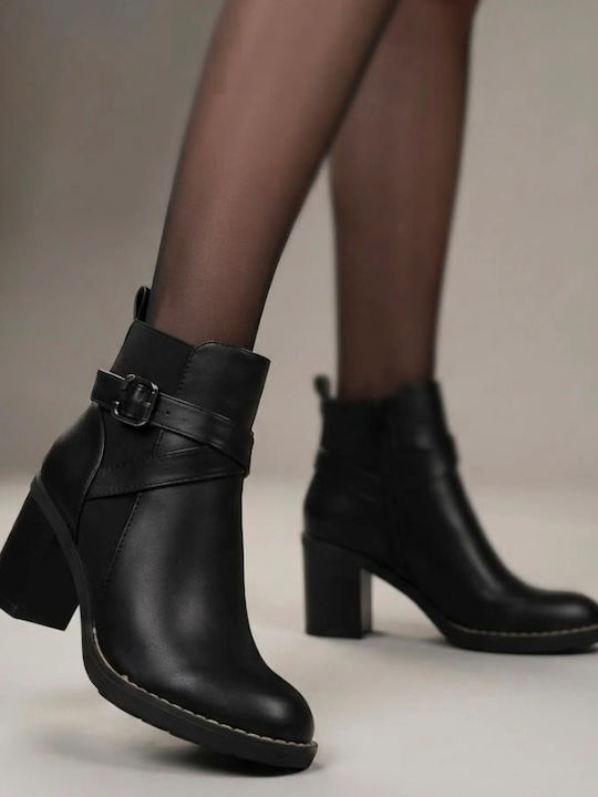 Damen Stiefeletten Schwarz
