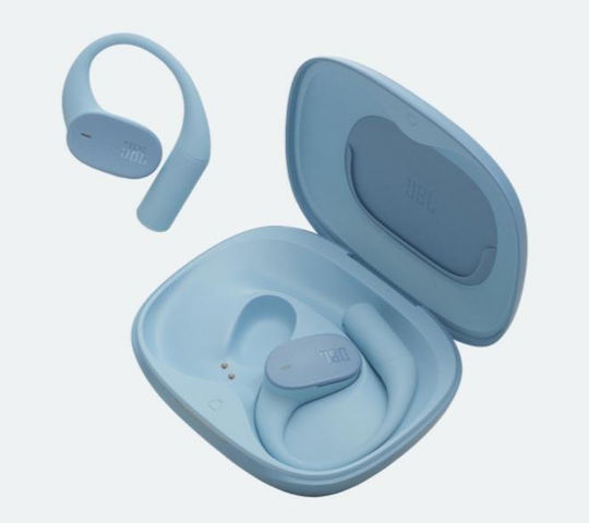 JBL Sense Lite Отворено Ухо Безжични Слушалки С Устойчивост На Изпотяване И Калъф За Зареждане Син