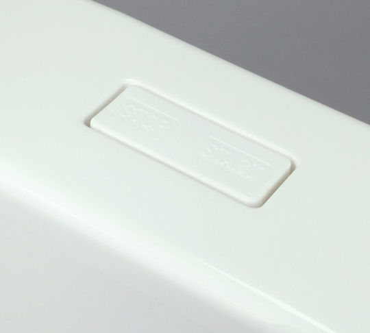 Inter-sano Wall Mounted Plastic Toilet Flush Rectangular Low Pressure