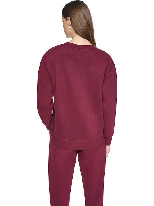 Damen Burgundisches Sweatshirt