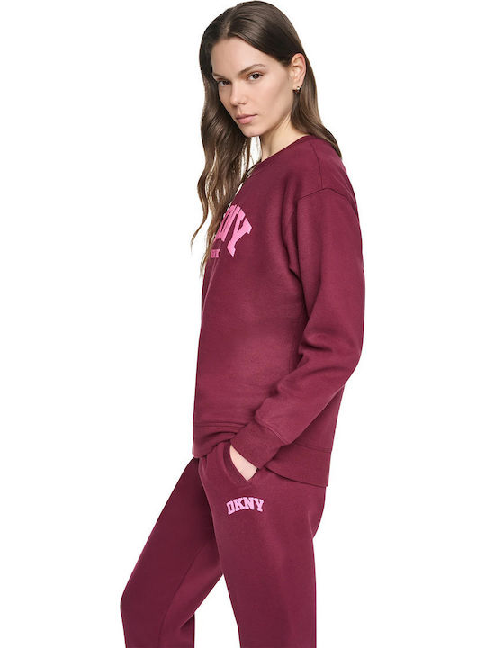 Damen Burgundisches Sweatshirt