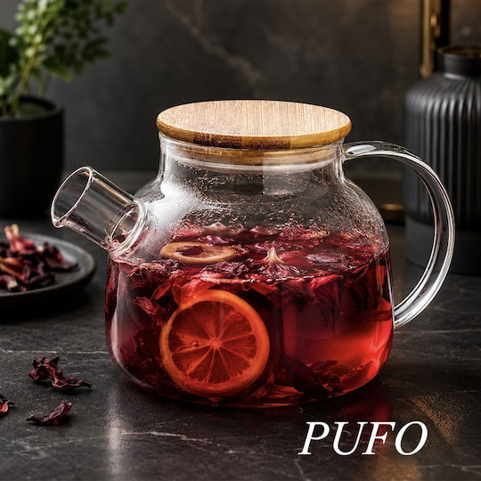 Glass Transparent Teapot 1000ml Glass Transparent Teapot 1000ml