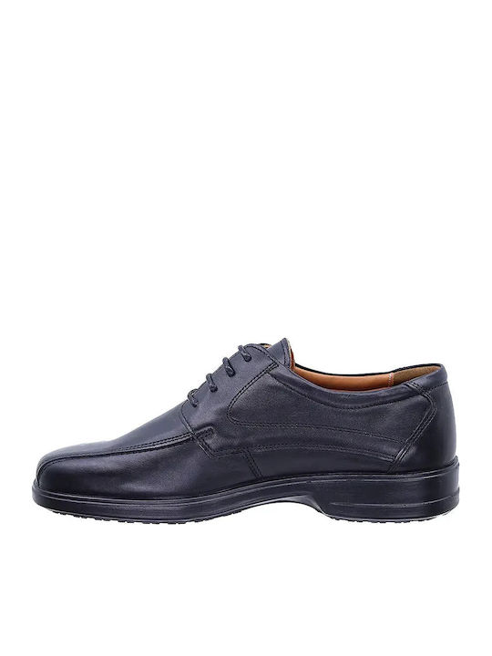 Leather Men's Casual Shoes Anatomic Black