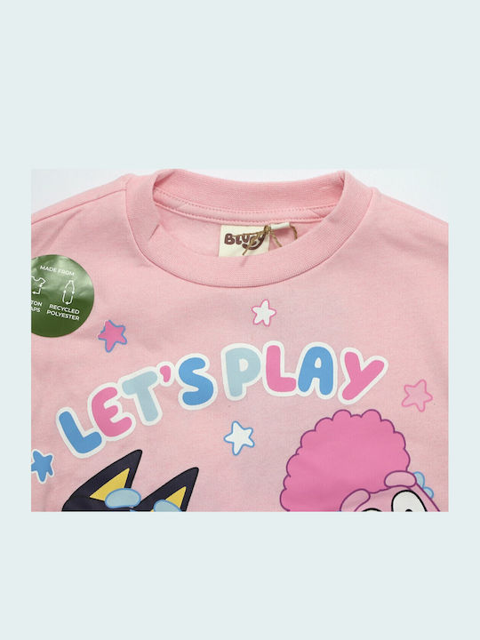 Kinder-Sweatshirt Weiches Rosa