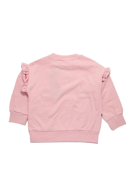 Kinder-Sweatshirt Weiches Rosa