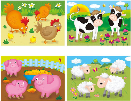 Puzzle Pentru Copii Farm Galt Toys