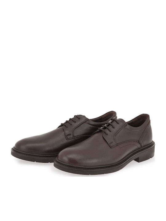 Leather Men's Casual Shoes Brown