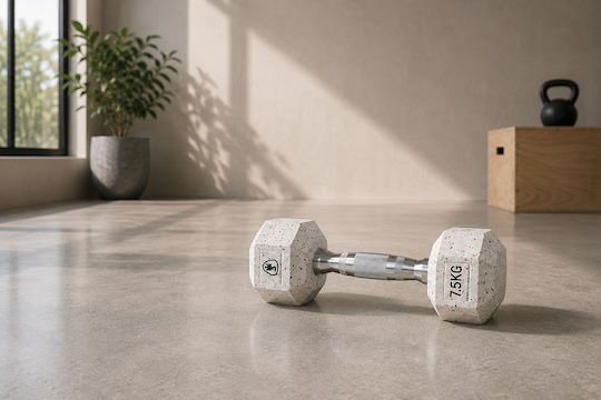 MegaFitness Hexagon Dumbbell 1 x 7.5kg
