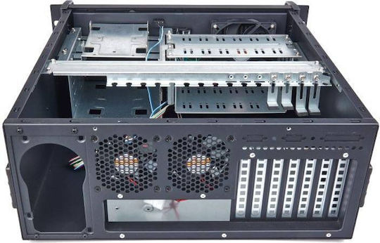 Eurocase 4u-450 Rackmount Server Case 19" 4u Черен