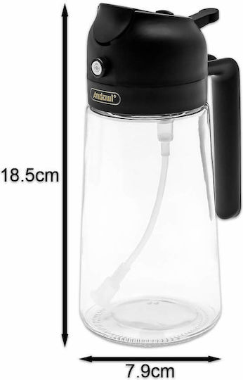 Andowl Glass Oil Spray Bottle 470ml