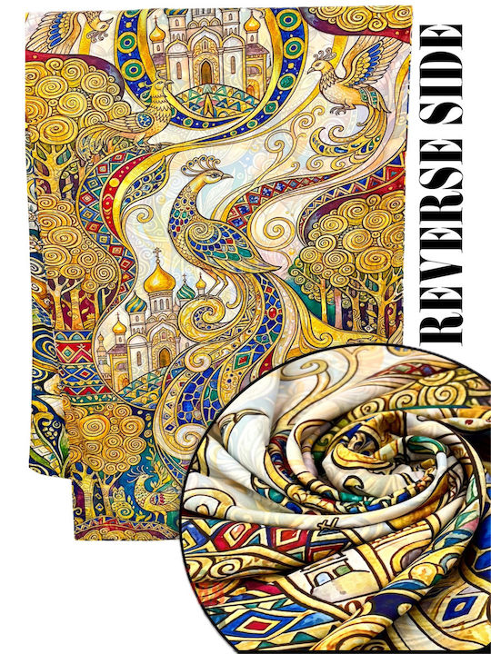Women's Silk Multicolour Shawl
