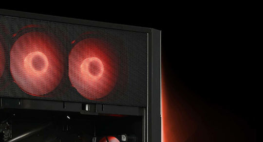Hiro Aurora Гейминг Настолен Компютър Ryzen 7-9800X3D 32GB DDR5 1.0TB SSD GeForce RTX 5080 W11 Home