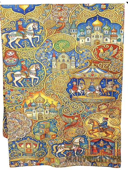 Women's Silk Shawl Multicolour