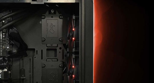 Hiro Aurora Гейминг Настолен Компютър Ryzen 7-9800X3D 32GB DDR5 1.0TB SSD GeForce RTX 5080 W11 Home