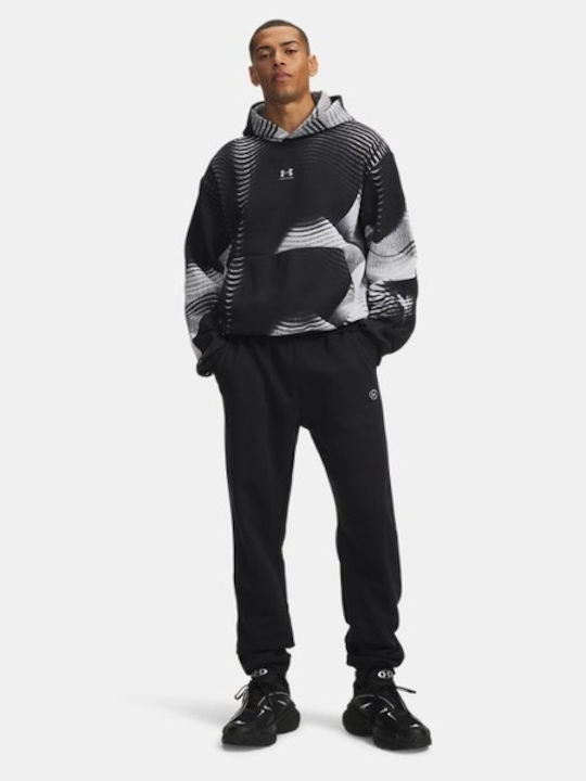 Rival Herren-Sweatpants Mit Elastikbund Schwarz