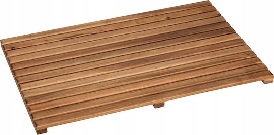 Wenko Rutschfeste Duscheinlage mit Saugnäpfen Braun 40x60cm