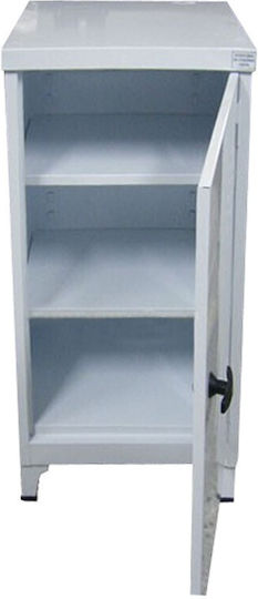 Single-leaf Metallic Galvanized 100x62x46 cm Single-leaf Metallic Galvanized 100x62x46 cm