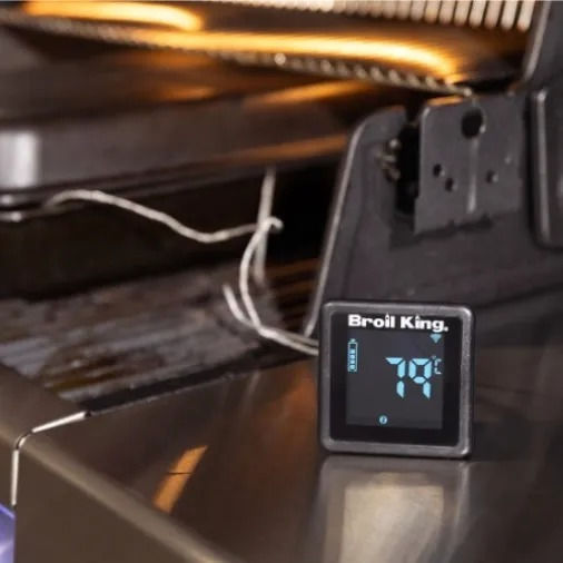 Broil King Digital Lebensmittelthermometer Kochen mit Sonde und Bluetooth