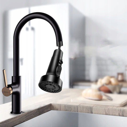 N'Oveen Flexibel Spritzfilter Wasserhahn mit Filter