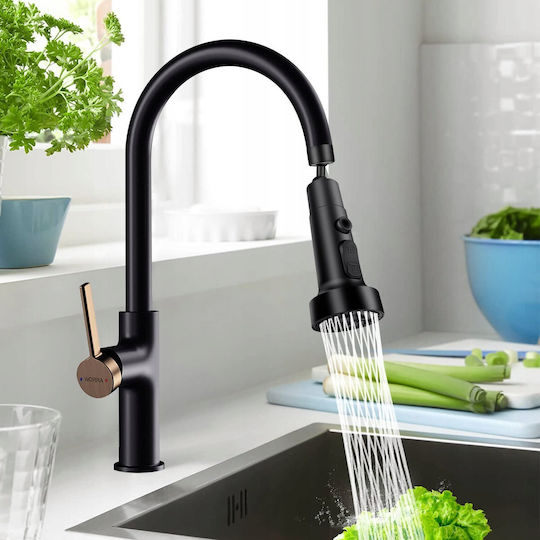 N'Oveen Flexibel Spritzfilter Wasserhahn mit Filter