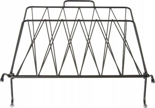 Enix Enix Magazinständer Metallisch Schwarz 40x26.5x45cm