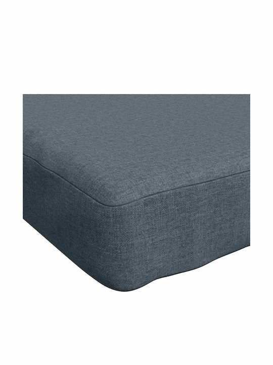 Bancă De Exterior Din Lemn Cu Perne 100x50cm