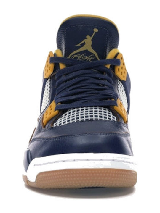 Air  4 Retro Dunk From Above Männliche Sneakers Blau