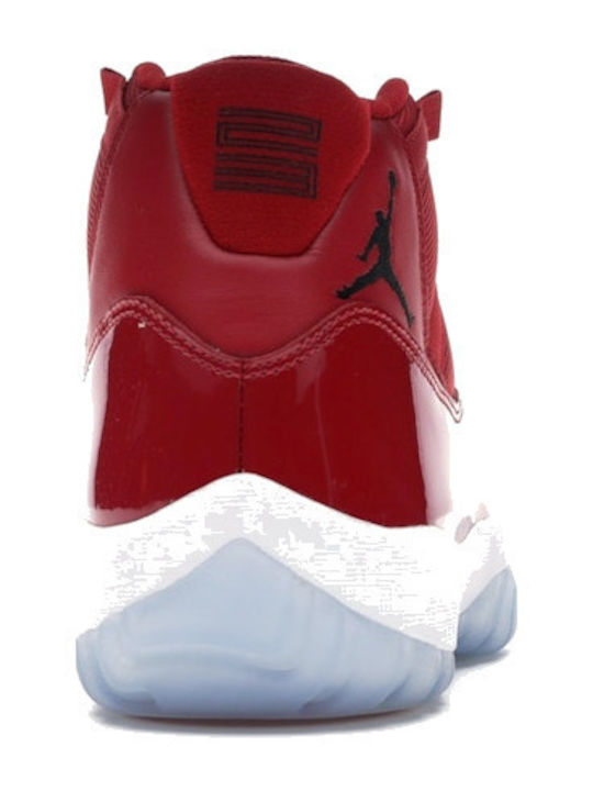 Air  11 Retro Win Like 96 Мъжки Сникърси Червени