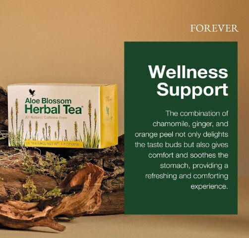 Forever Aloe Blossom Ceai Herbal 25 Plicuri Individuale