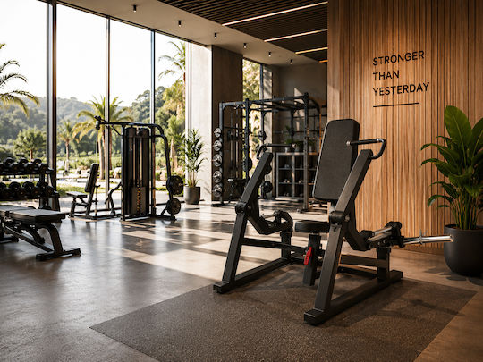 MegaFitness Presă pentru piept fără greutăți